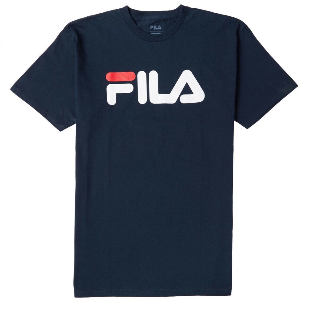 Blue Fila Tee